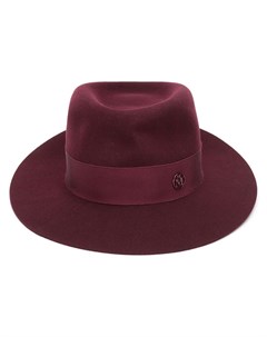 Шляпа федора с логотипом Maison michel