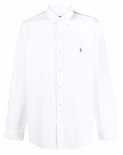 Рубашка с вышитым логотипом Polo ralph lauren
