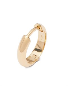 Серьга кольцо из желтого золота Lizzie mandler fine jewelry