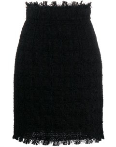 Твидовая юбка карандаш Dolce&gabbana