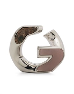 Серьги гвоздики с логотипом G Givenchy