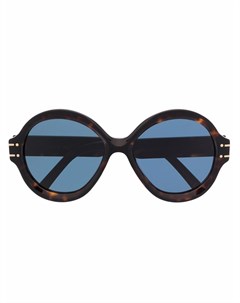 Солнцезащитные очки Signature черепаховой расцветки Dior eyewear