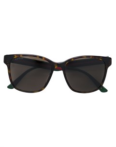 Прямоугольные солнцезащитные очки Gucci eyewear