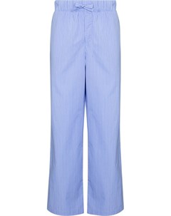 Полосатые пижамные брюки с кулиской Tekla
