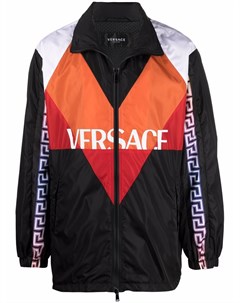 Спортивная куртка в стиле колор блок Versace
