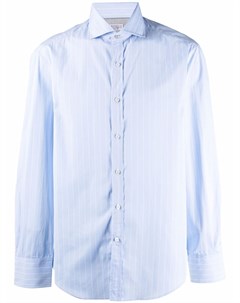 Рубашка в полоску Brunello cucinelli
