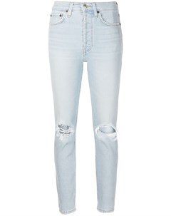 Укороченные джинсы из винтажного денима Re/done