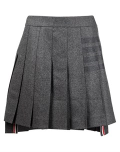 Плиссированная юбка с полосками 4 Bar Thom browne