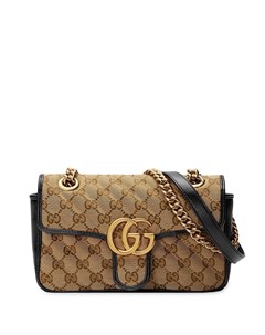 Стеганая мини сумка GG Marmont Gucci