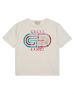 Футболка с логотипом Gucci kids