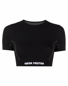 Укороченная спортивная футболка Heron preston