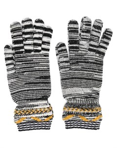 Трикотажные перчатки в полоску Missoni