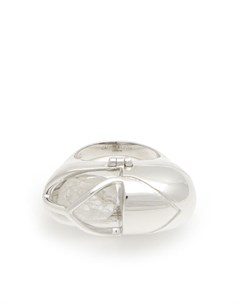 Серебряное кольцо с кристаллами и турмалином Capsule eleven