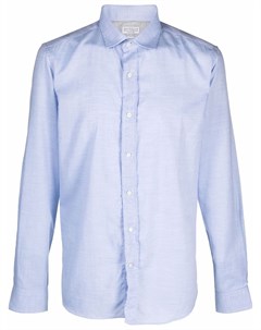 Рубашка из ткани шамбре Brunello cucinelli