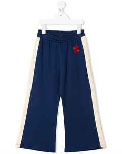 Спортивные брюки с контрастными полосками сбоку Mini rodini