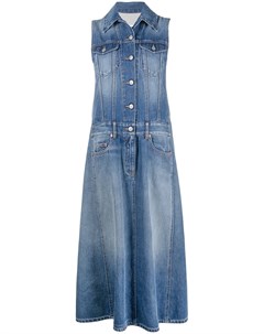 Длинное джинсовое платье Mm6 maison margiela