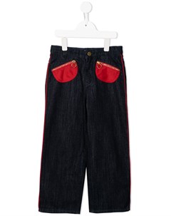 Прямые джинсы с карманами Marni kids