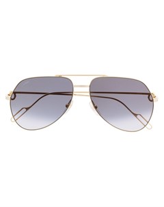 Солнцезащитные очки авиаторы Cartier eyewear