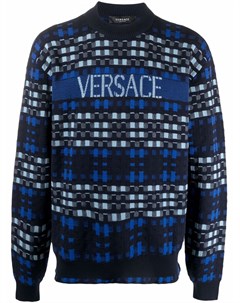 Жаккардовый джемпер Versace