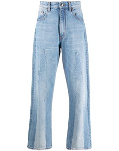 Прямые джинсы с бахромой Marni