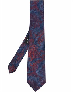 Жаккардовый галстук с цветочным узором Etro