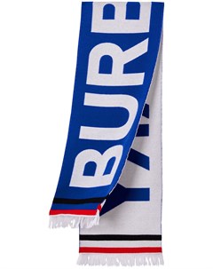 Жаккардовый шарф с логотипом Burberry kids