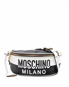 Поясная сумка с логотипом Moschino