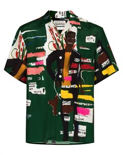 Рубашка с короткими рукавами из коллаборации с Jean Michel Basquiat Wacko maria