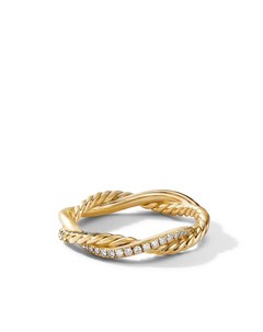 Кольцо Infinity из желтого золота с бриллиантами David yurman