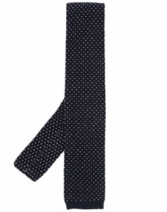 Трикотажный галстук с квадратным концом Brunello cucinelli
