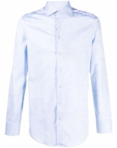 Поплиновая рубашка с принтом пейсли Etro