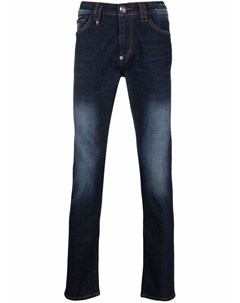 Узкие джинсы Institutional с заниженной талией Philipp plein