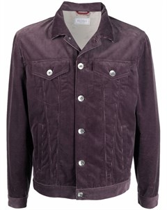 Вельветовая куртка рубашка Brunello cucinelli