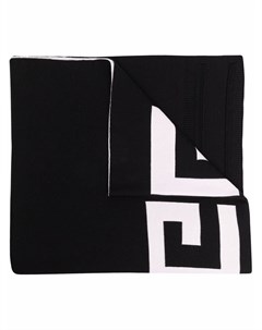 Шарф вязки интарсия с логотипом Givenchy