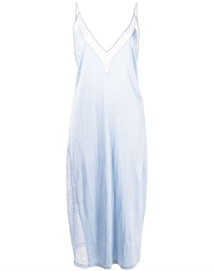 Платье комбинация с цветочным кружевом Fleur du mal