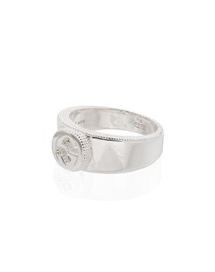 Серебряное кольцо с логотипом GG Gucci