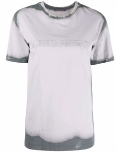 Выбеленная футболка Alberta ferretti