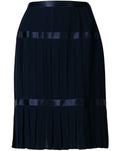Плиссированная юбка миди Yves saint laurent pre-owned