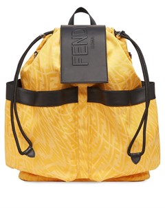 Рюкзак с нашивкой логотипом Fendi