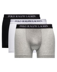 Комплект из трех трусов брифов с логотипом Polo ralph lauren