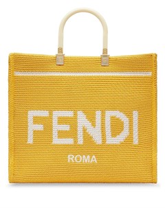Сумка тоут Sunshine с логотипом Fendi