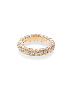 Кольцо Eternity из желтого и белого золота с бриллиантами Shay