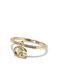 Кольцо Running из желтого золота с логотипом Gucci