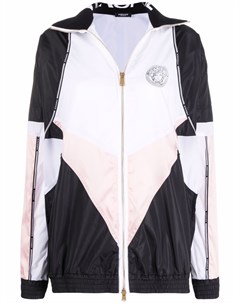 Легкая куртка с узором Greca и логотипом Versace