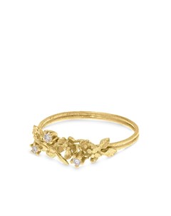 Кольцо Beekeeper из желтого золота с бриллиантом Alex monroe