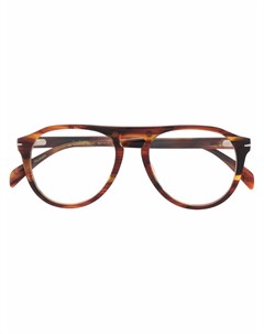 Солнцезащитные очки черепаховой расцветки Eyewear by david beckham