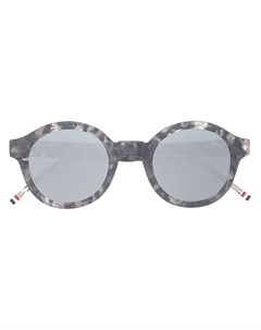 Солнцезащитные очки в круглой черепаховой оправе Thom browne eyewear