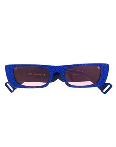 Солнцезащитные очки со стразами Gucci eyewear