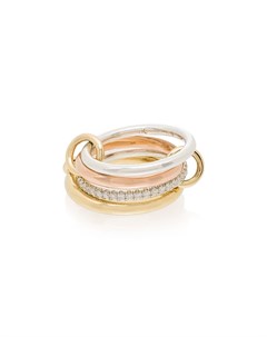 Золотые кольца Cancer Deux с бриллиантами Spinelli kilcollin