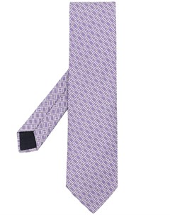 Жаккардовый галстук pre owned Hermes